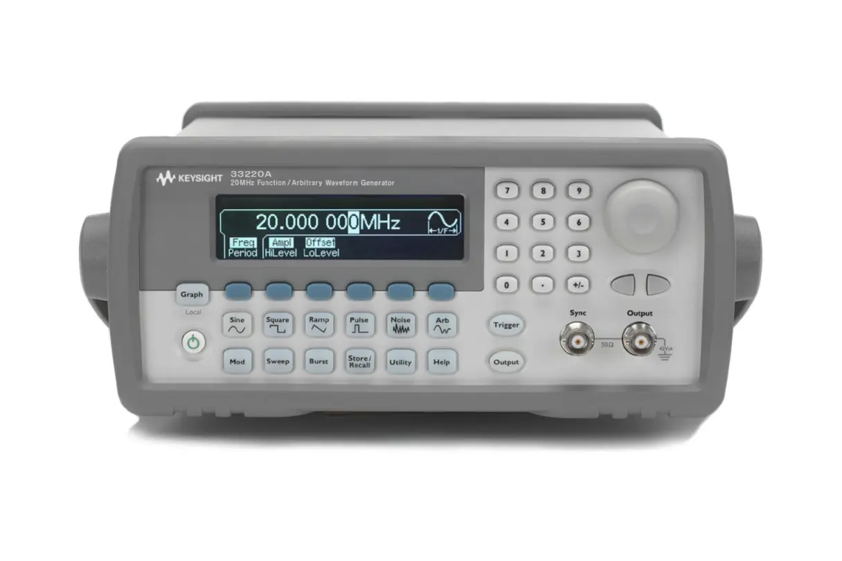 Keysight 33220A 20 MHz funktions- och godtycklig vågformgenerator