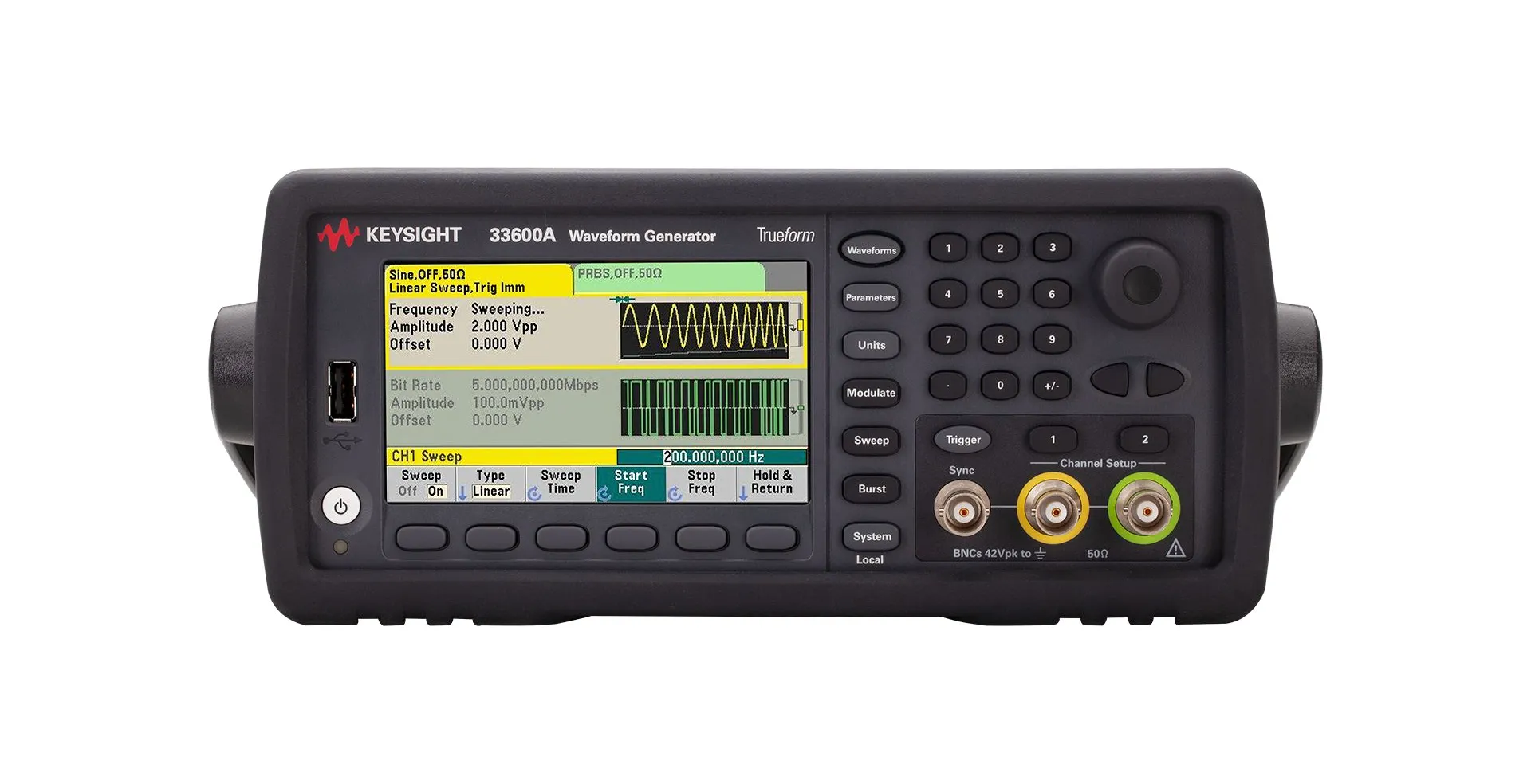 Keysight 33611A Trueform funktions-/godtycklig vågformgenerator