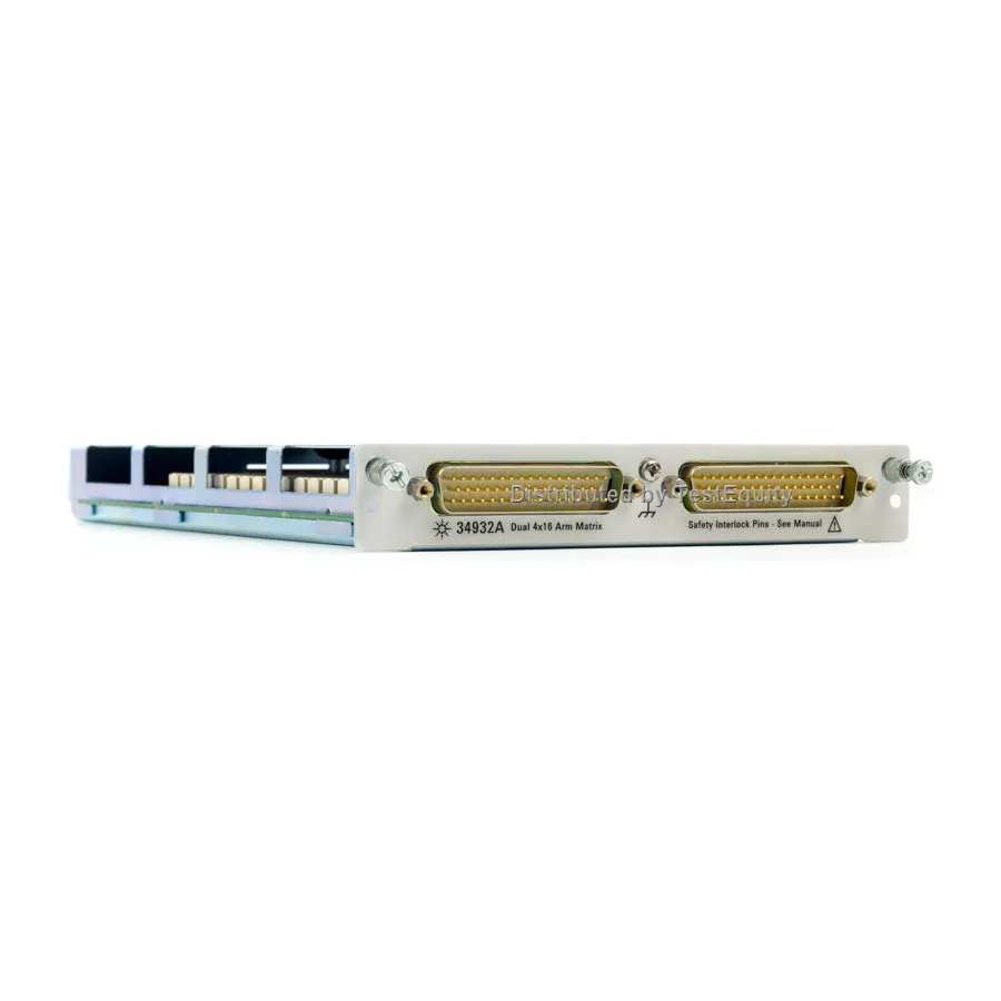 Keysight 34932A Dual 4x16-matris med armaturrelä
