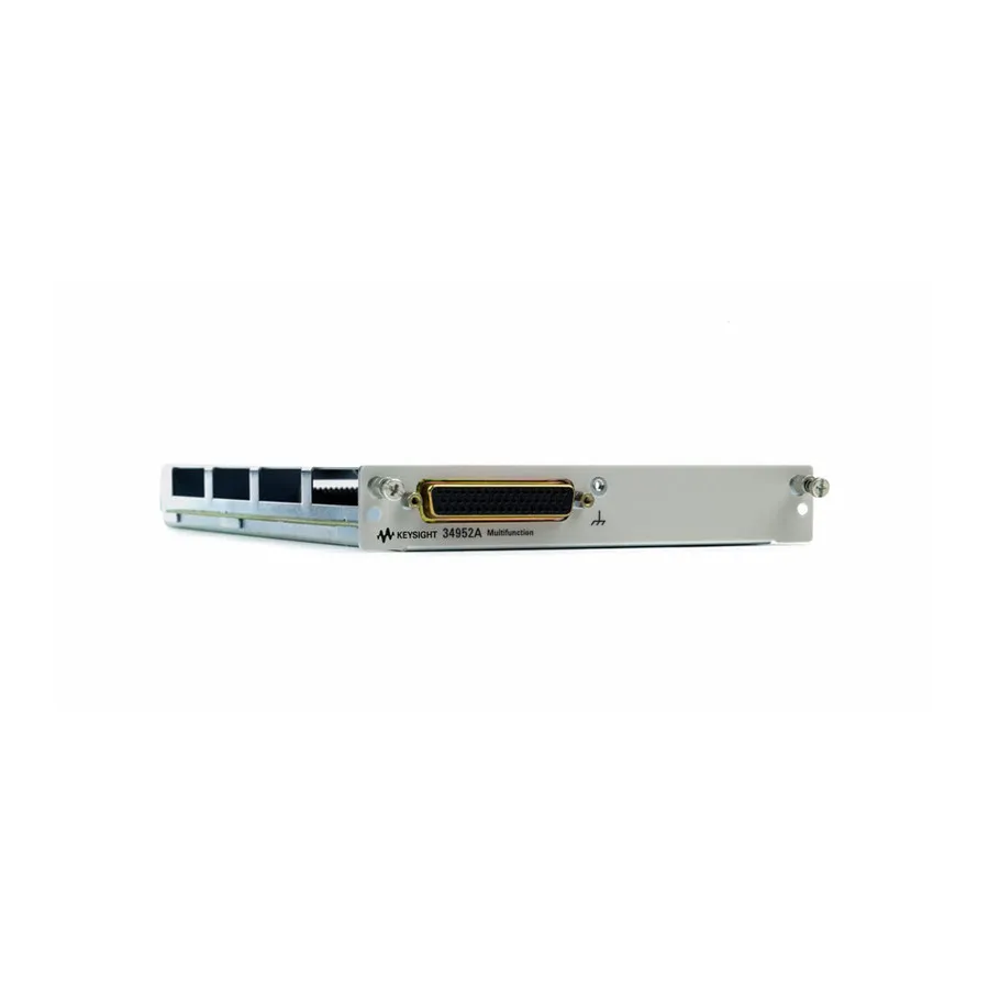 Keysight 34952A multifunktionsmodul med 32-bitars DIO, 2-kanals D/A och totaliserare