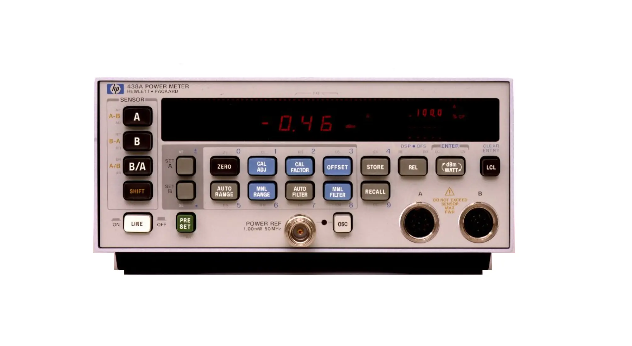 Keysight 438A RF effektmätare