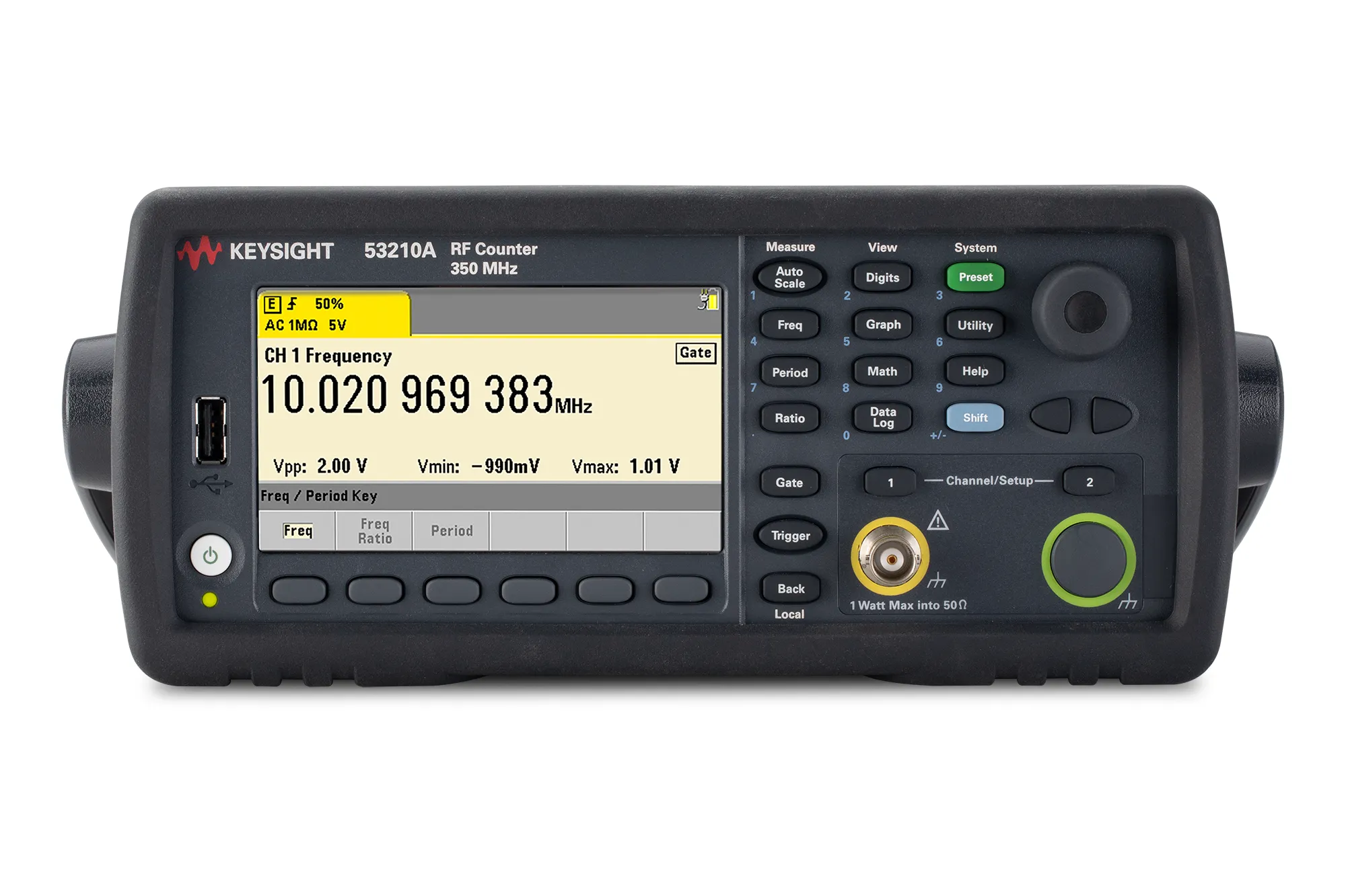 Keysight 53210A 350 MHz RF-frekvensmätare