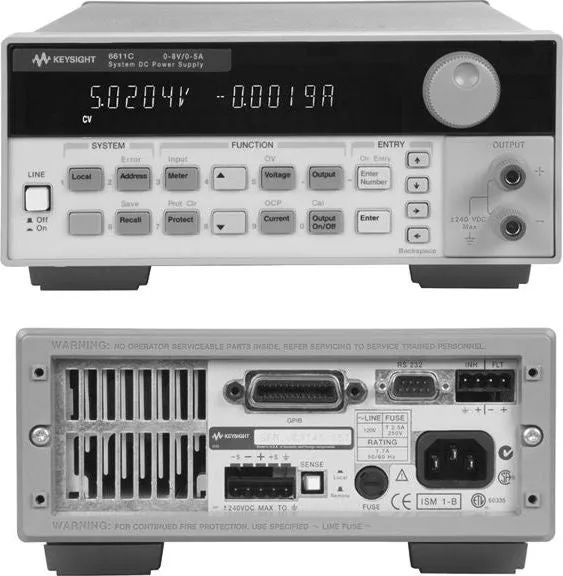 Keysight 6612C DC-Strömförsörjning