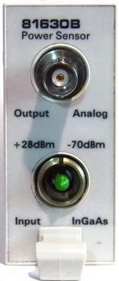 Keysight 81630B Optisk effektsensor
