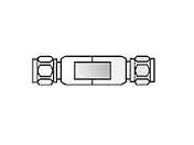 Keysight 83059AC02 3.5 mm hane koaxial adapter