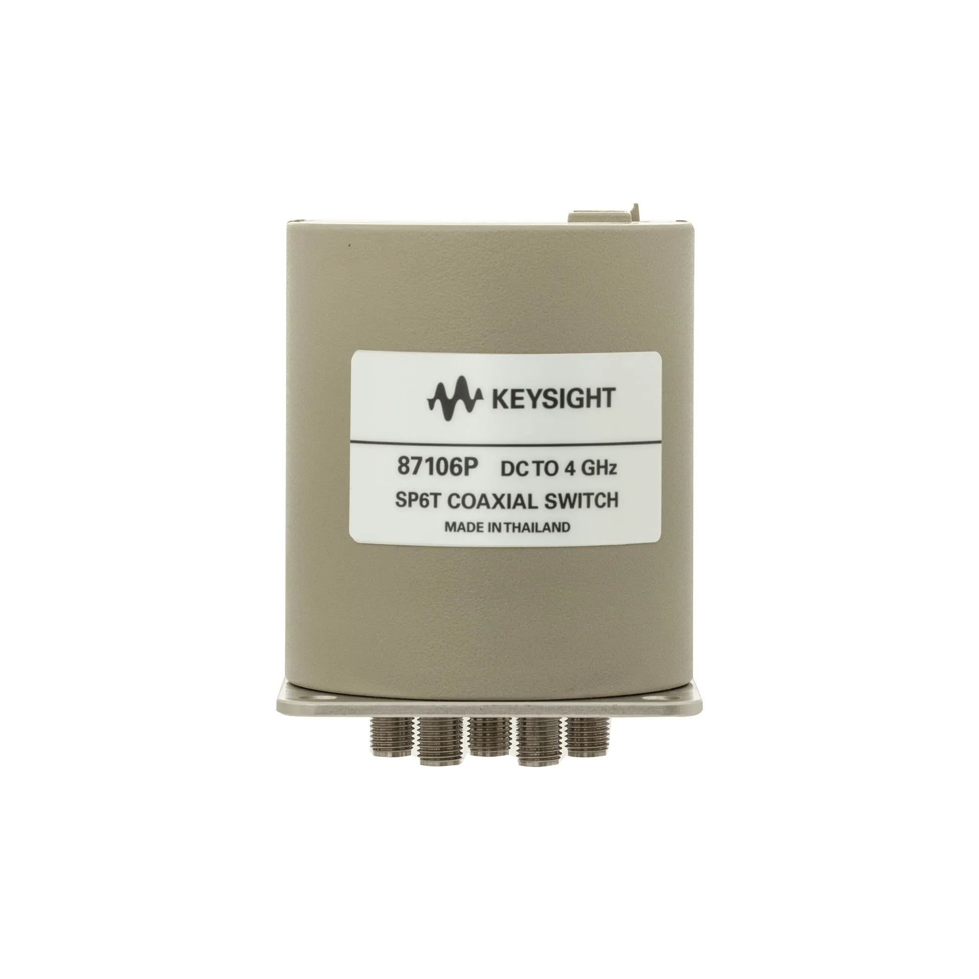 Keysight 87106P SP6T koaxial omkopplare