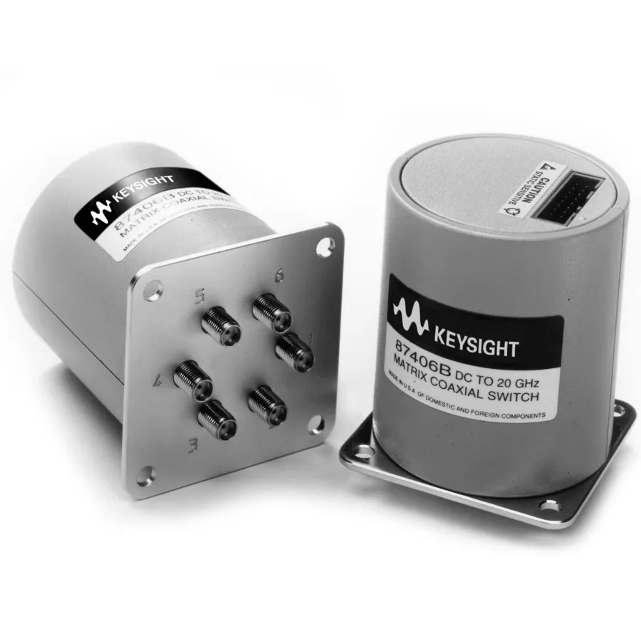 Keysight 87406B/161/T24 Koaxial Matrisväxel