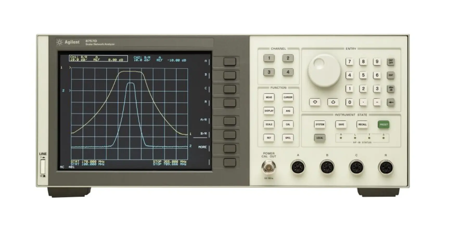 Keysight 8757D skalär nätverksanalysator
