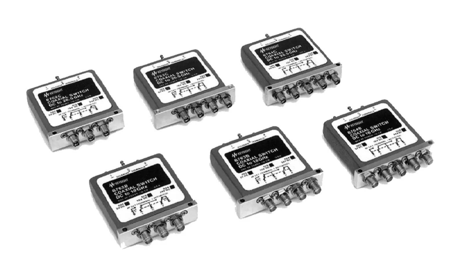 Keysight 8763C koaxial växel