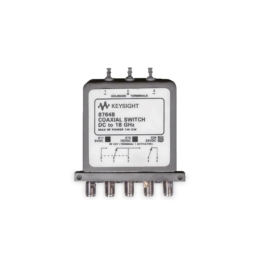 Keysight 8764B/024 koaxial växlare