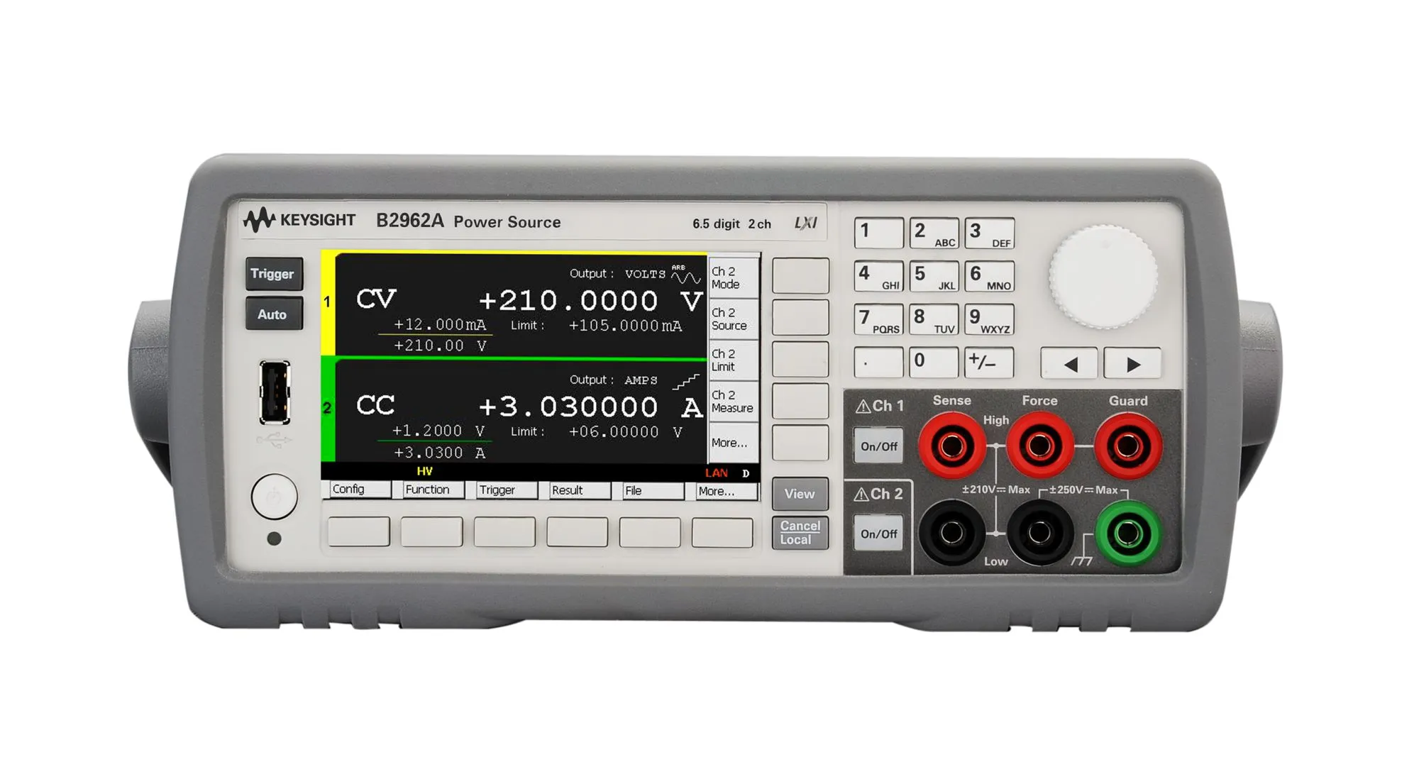 Keysight B2962A 6.5-siffrig låg-bullrig strömkälla