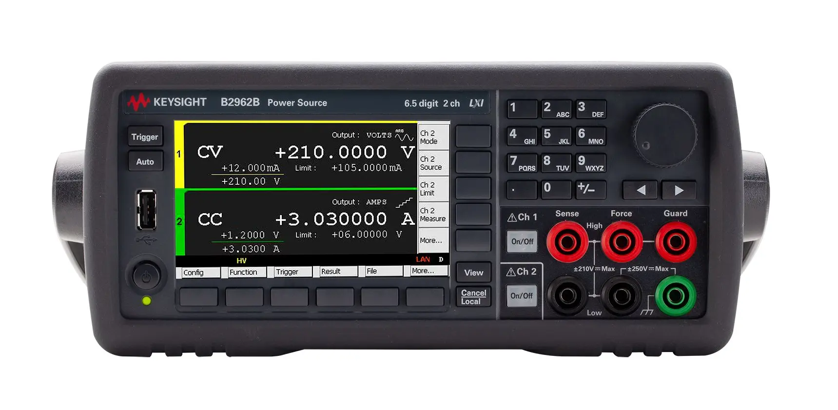 Keysight B2962B 6.5-siffrig låg-bullrig strömkälla