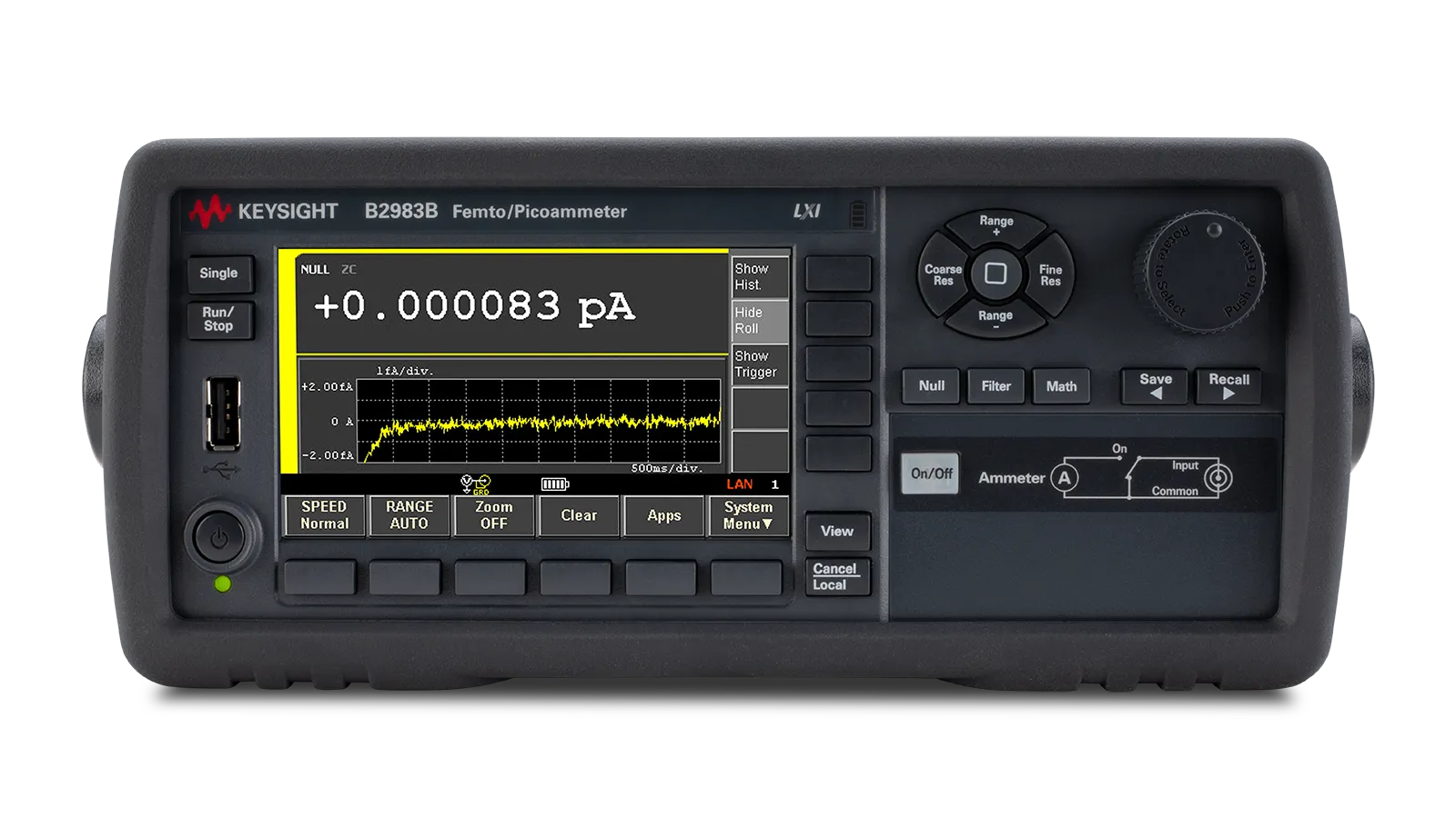 Keysight B2983B Femto/Pikoamperemeter