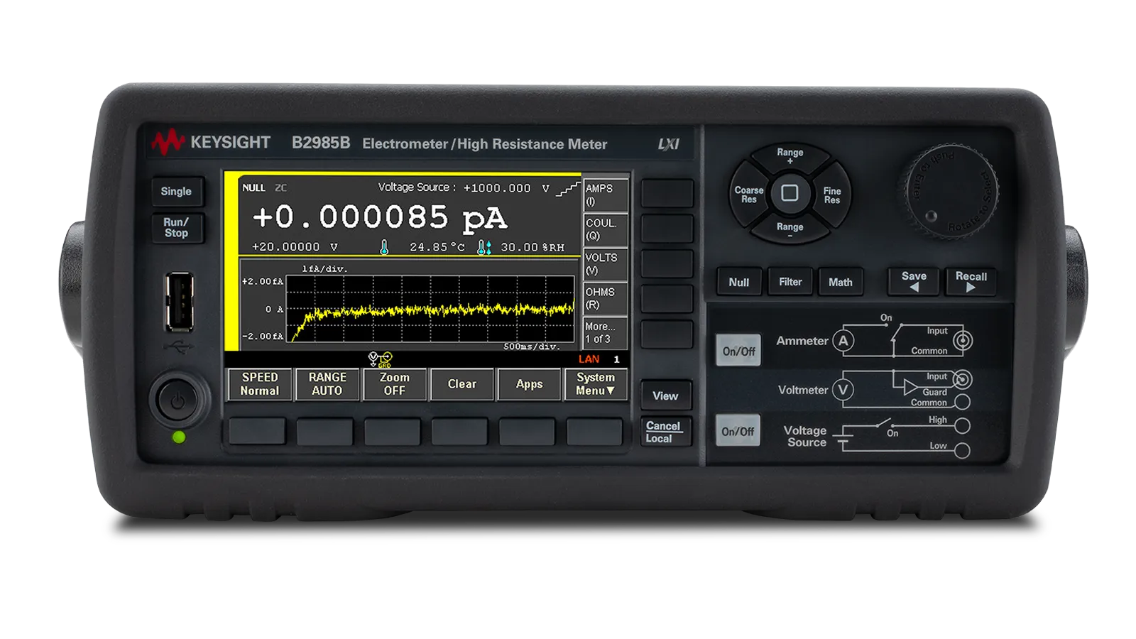Keysight B2985B Elektrometer/Högmotstånds-mätare