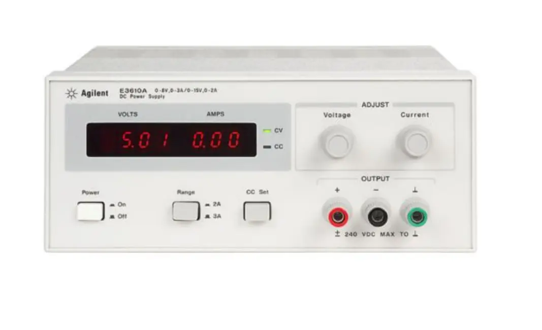 Keysight E3615A 20V/3A arbetsbänks-DC-strömförsörjning