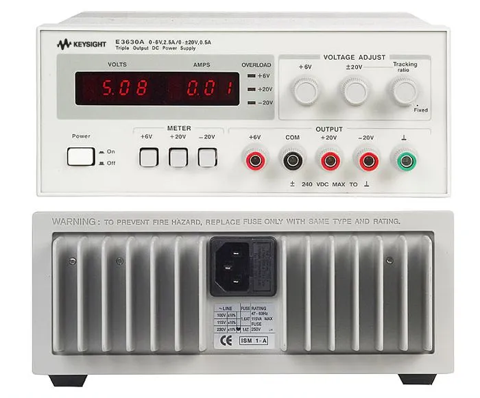 Keysight E3630A DC-strömförsörjning