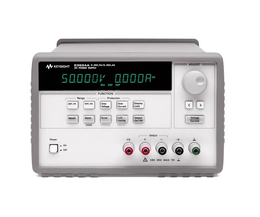 Keysight E3634A 200W DC strömförsörjning