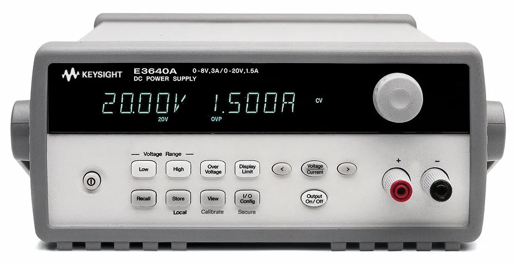 Keysight E3640A Arbetsbänksströmförsörjning