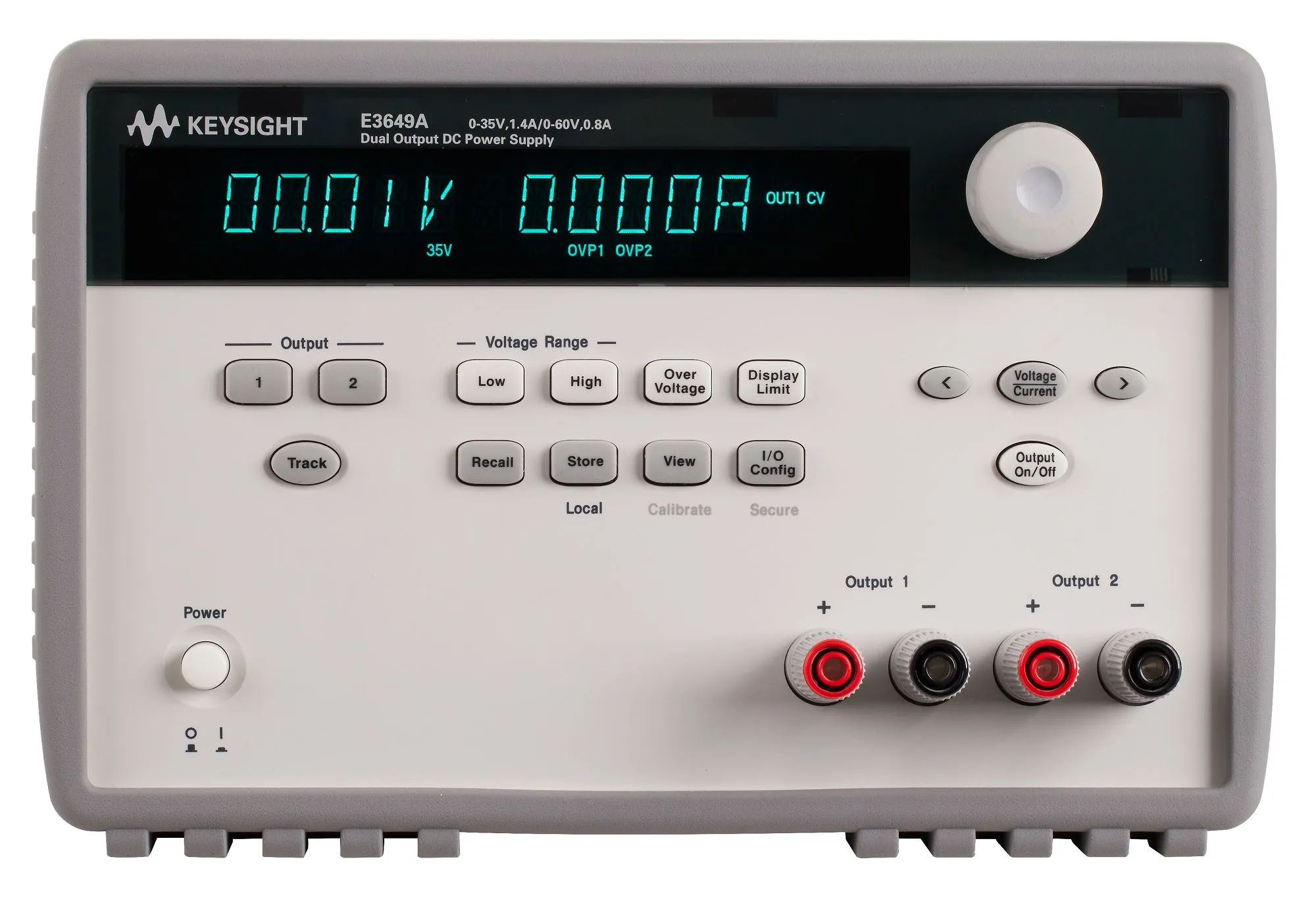Keysight E3649A strömförsörjning med dubbla utgångar DC
