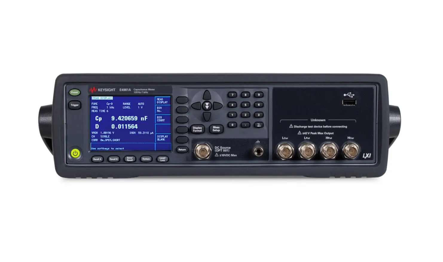 Keysight E4981A Kapacitansmätare