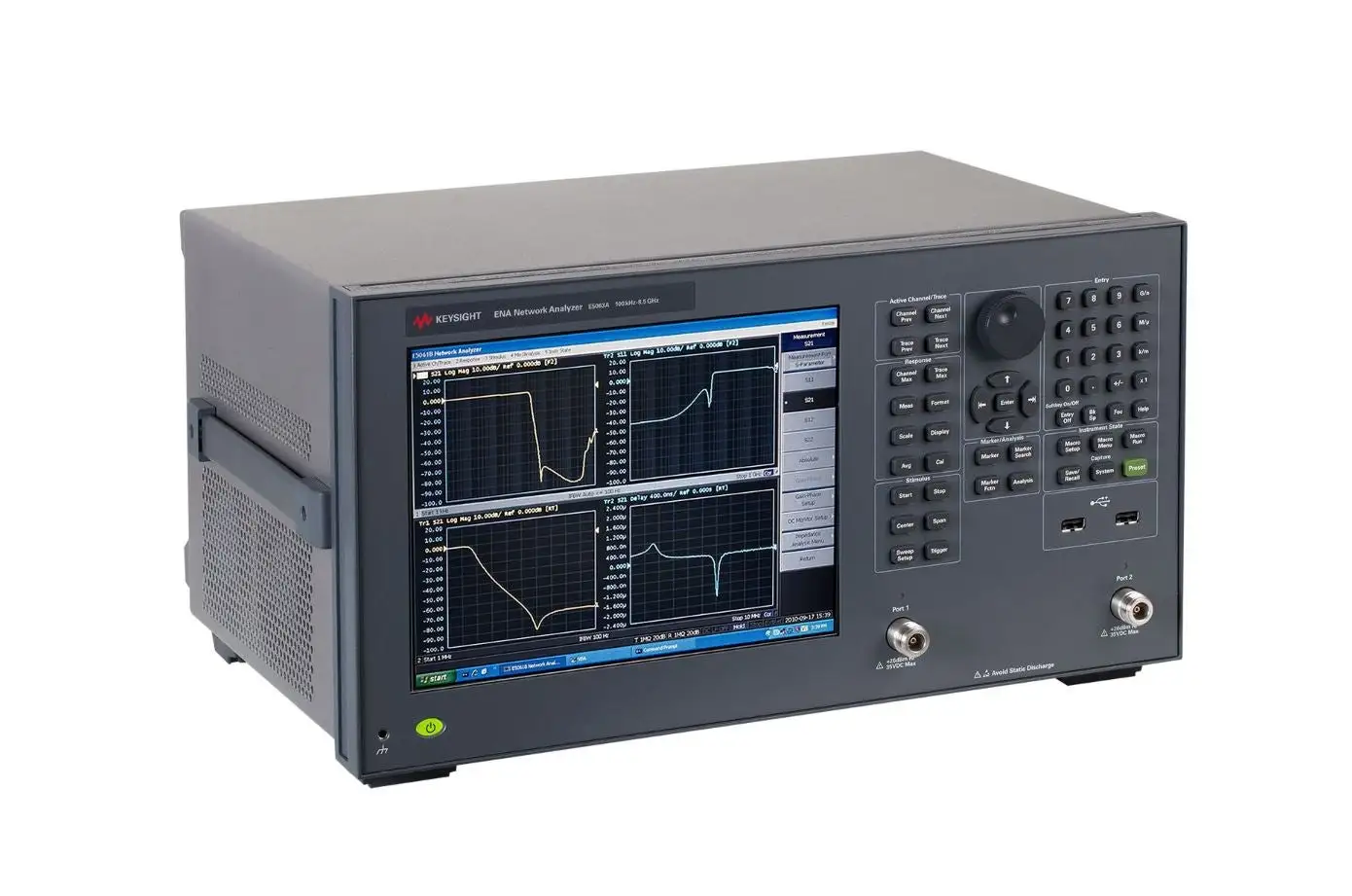 Keysight E5063A vektoranalysator för nätverk