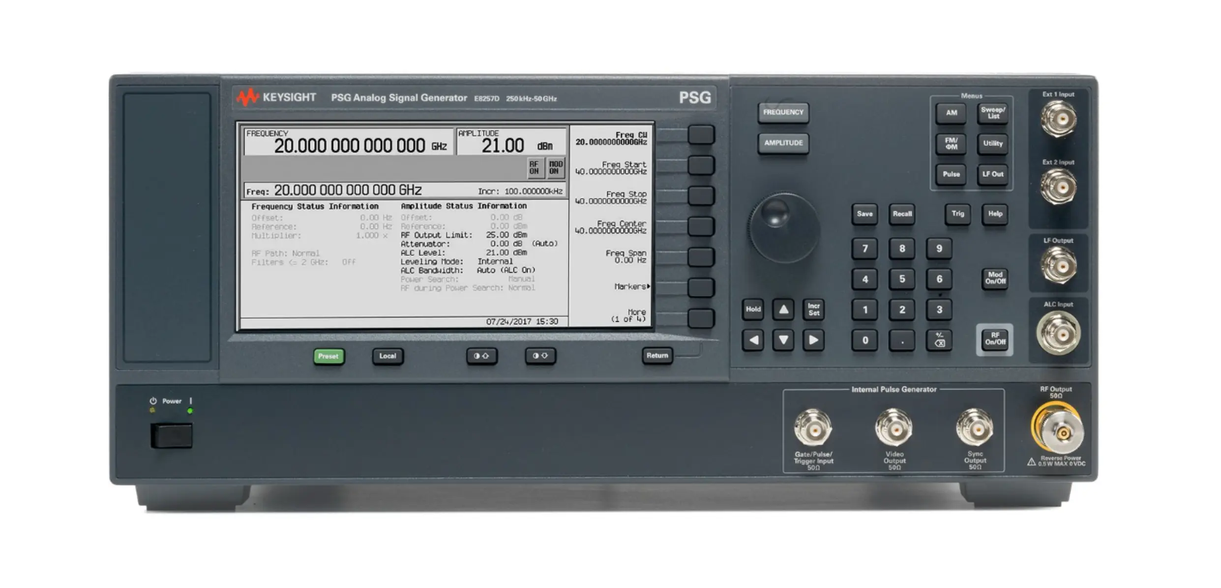 Keysight E8257D mikrovågs analog signalgenerator