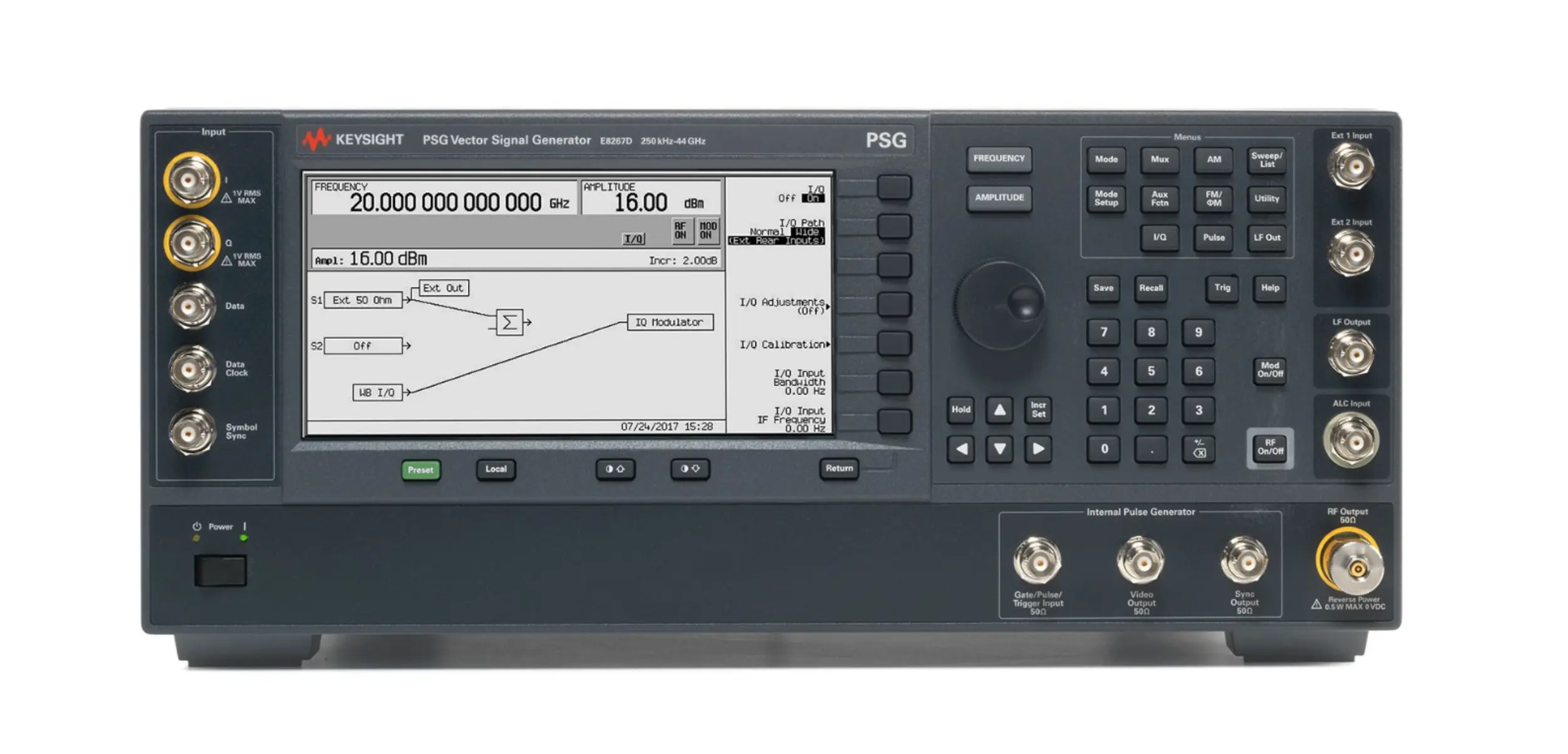 Keysight E8267D PSG vektorsignalgenerator