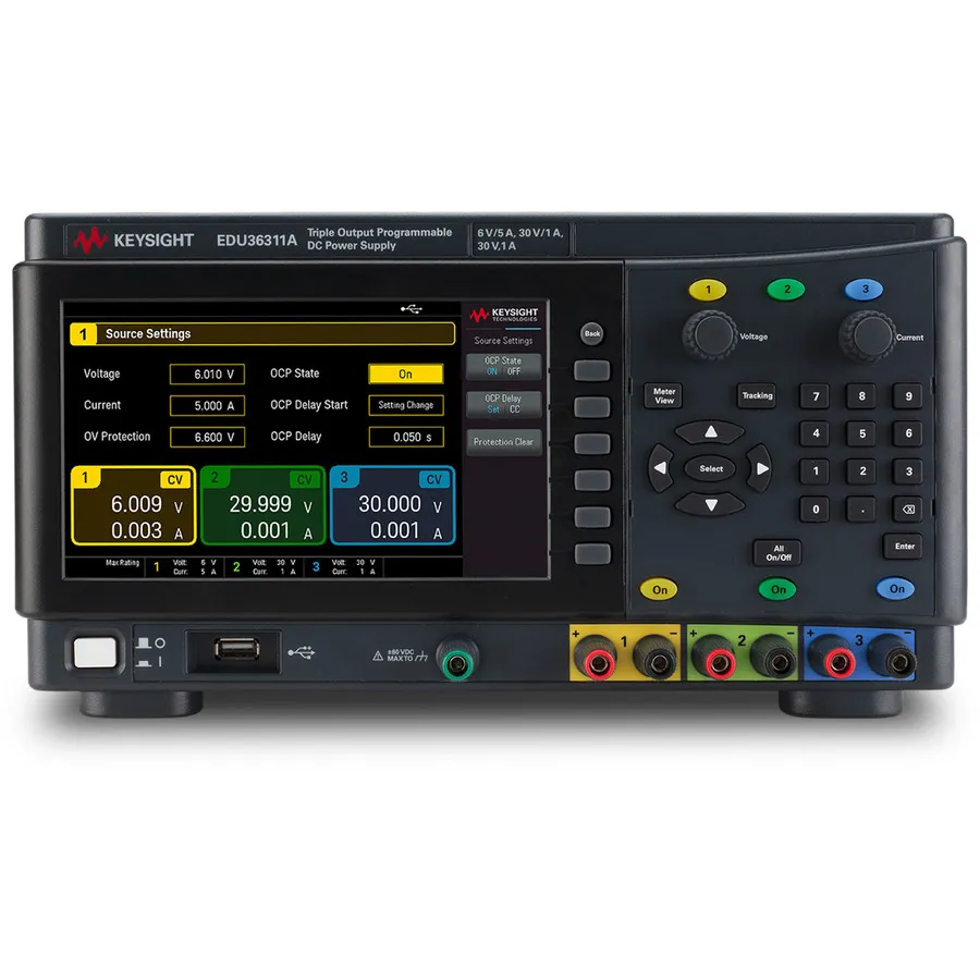 Keysight EDU36311A Triple-utmatning DC-strömförsörjning