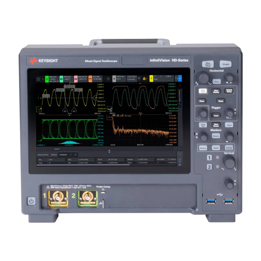 Keysight HD302MSO/500 InfiniiVision Oscilloskop för blandade signaler