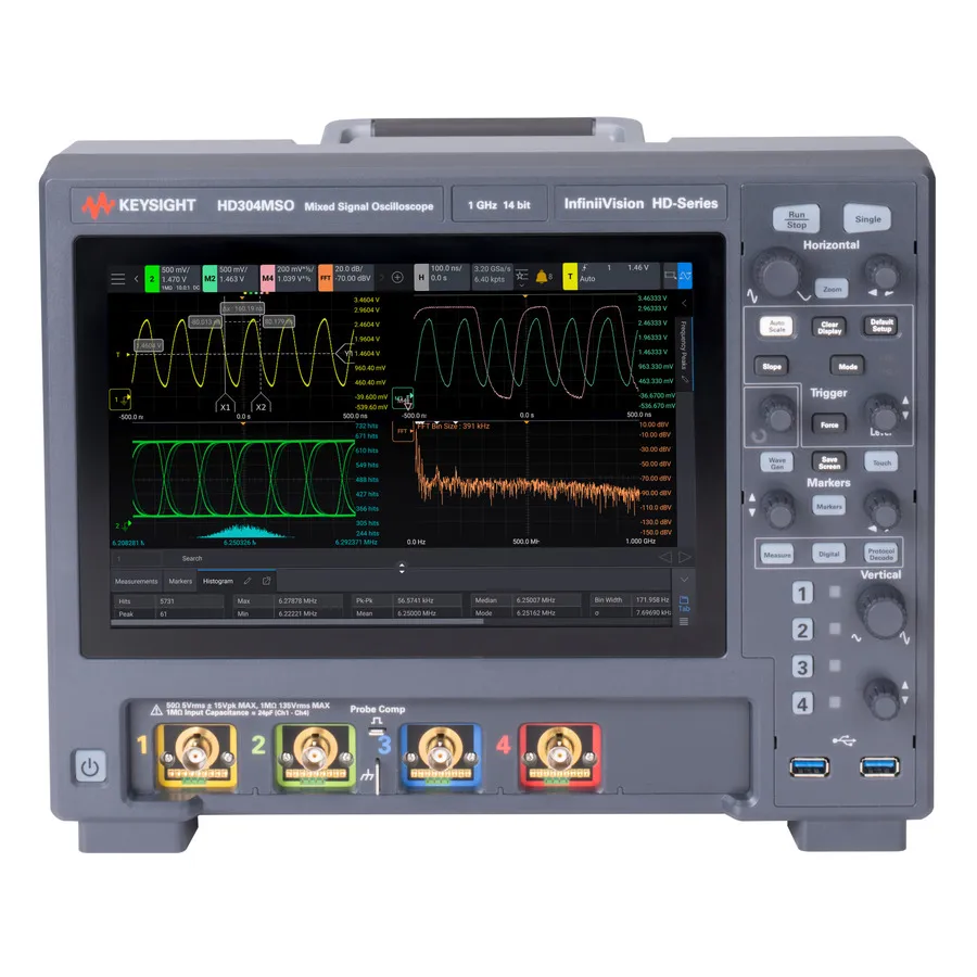Keysight HD304MSO/500 InfiniiVision blandad signal-oscilloskop