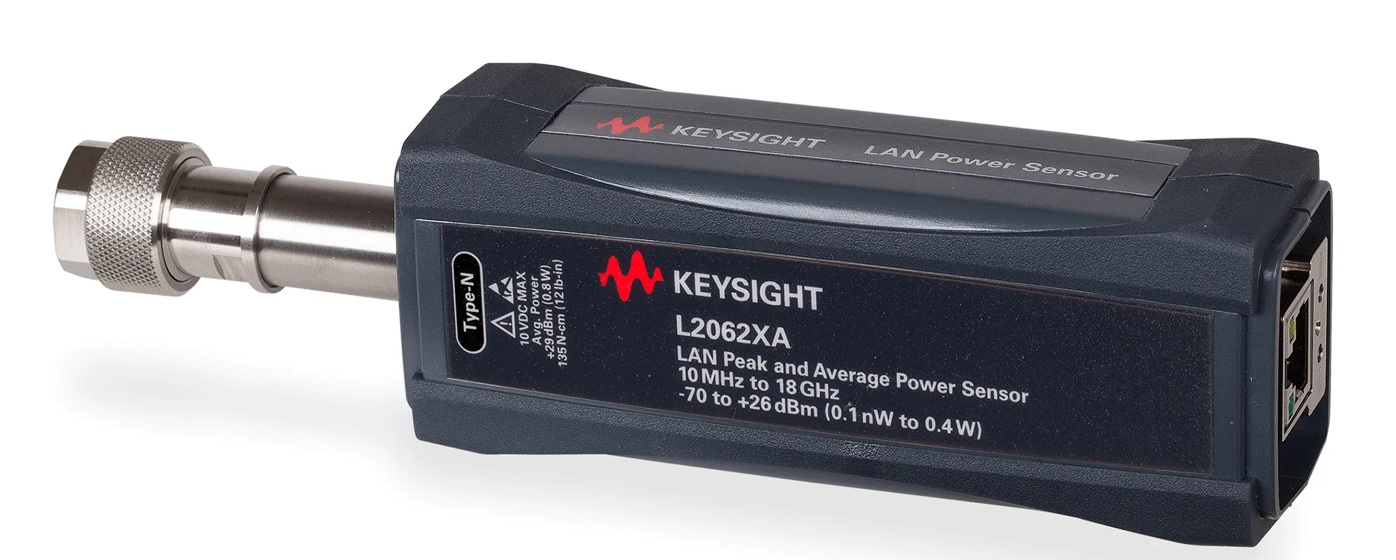 Keysight L2062XA LAN-kraftsenor för topp- och medelvärde