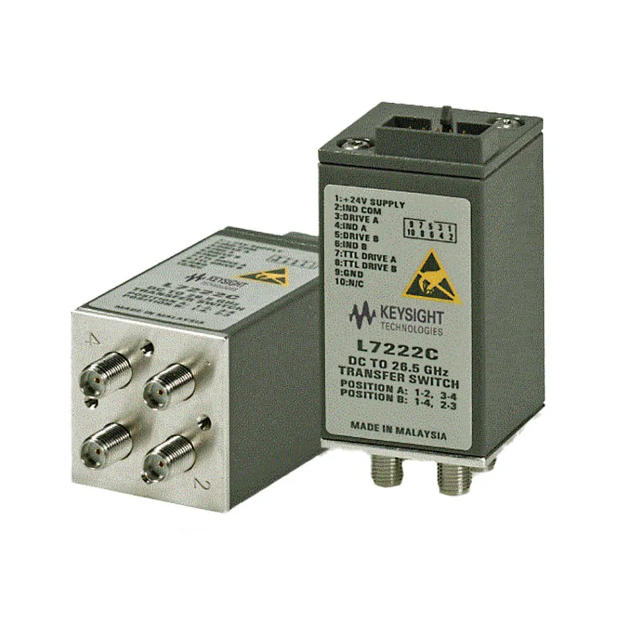 Keysight L7222C/161/201 Koaxial överföringsomkoppling