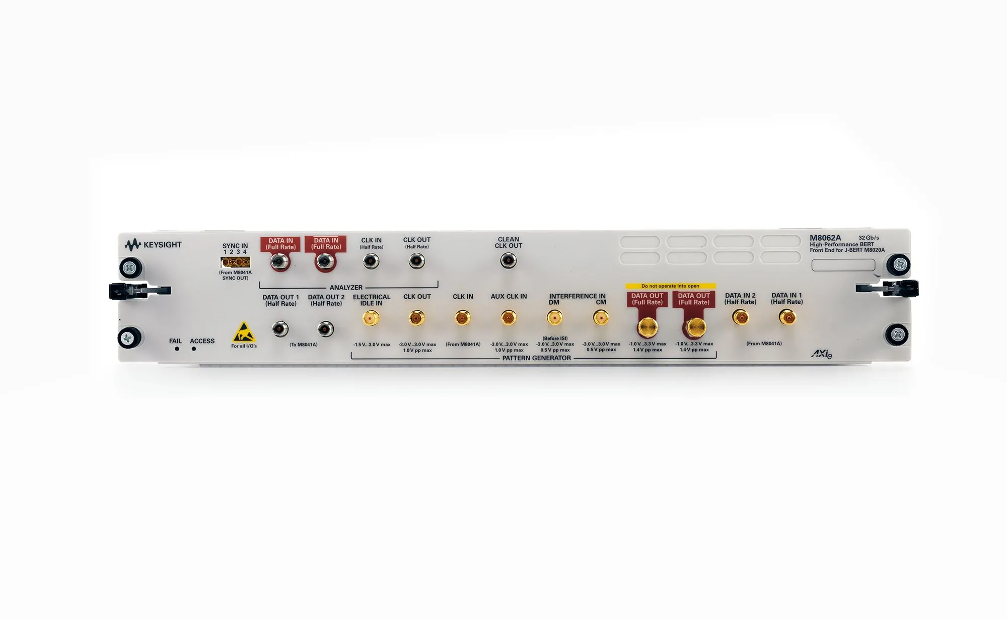 Keysight M8062A 32 Gb/s BERT-frontend