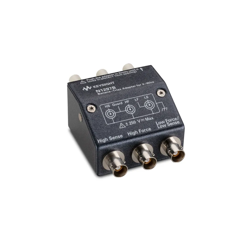 Keysight N1297B banan- till triaxal adapter