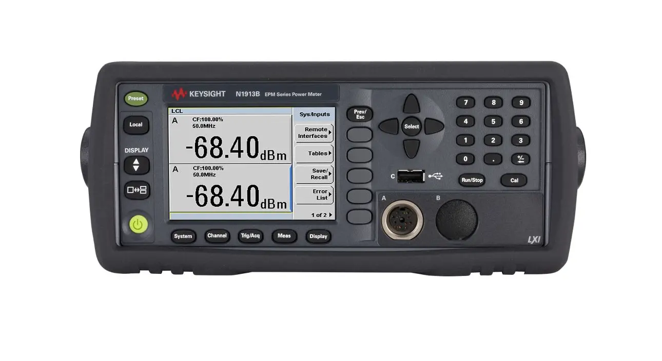 Keysight N1913B enkanalig effektmeter