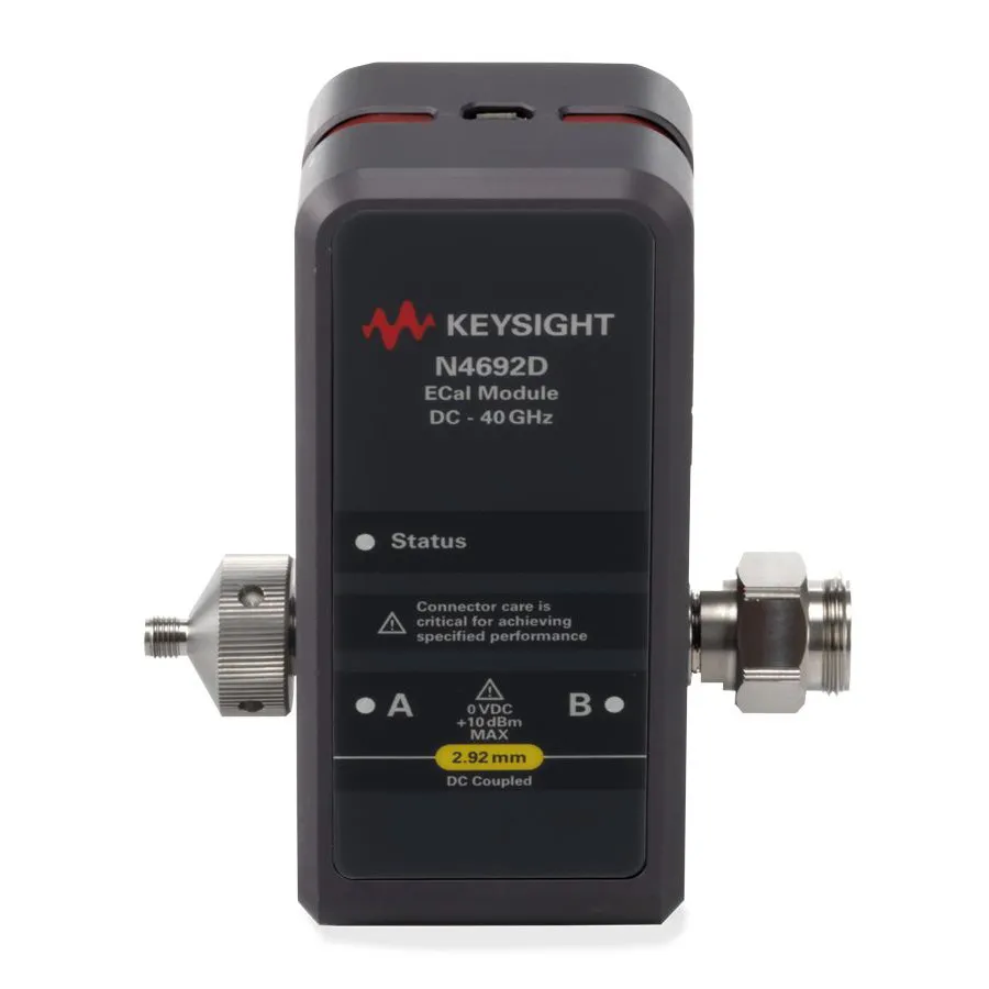 Keysight N4692D/100/F0F elektronisk kalibreringsenhet, 10MHz-40GHz, 2-Port