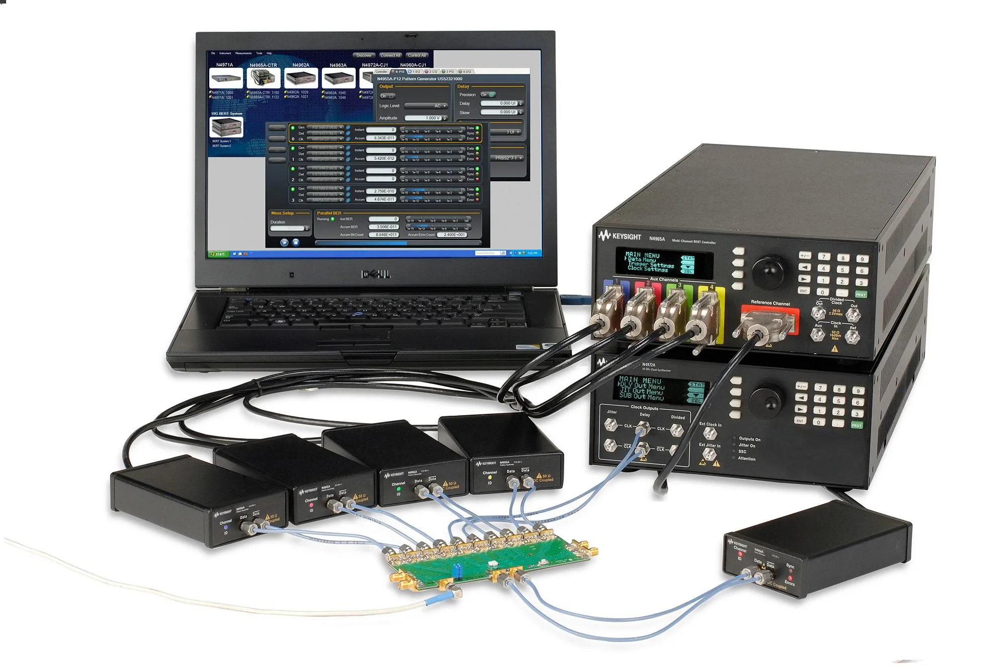 Keysight N4980A multi-instrument BERT programvara