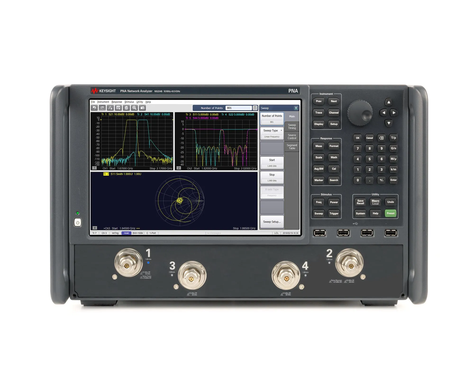 Keysight N5224B Mikrovågsnätverksanalysator