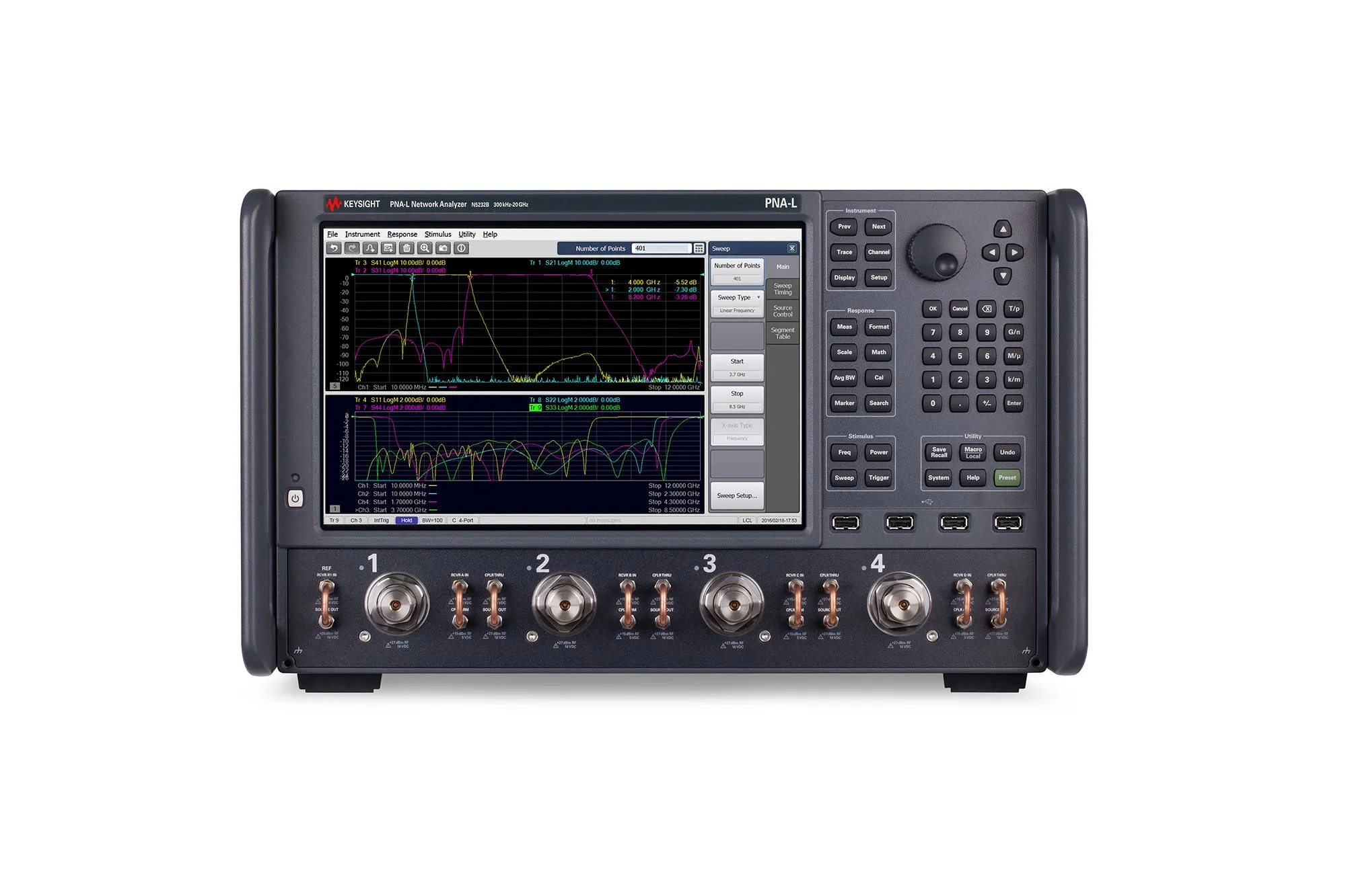 Keysight N5232B vektornätverksanalysator