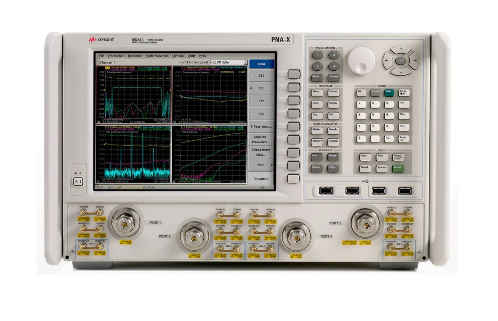 Keysight N5242A PNA-X mikrovågsnätverksanalysator