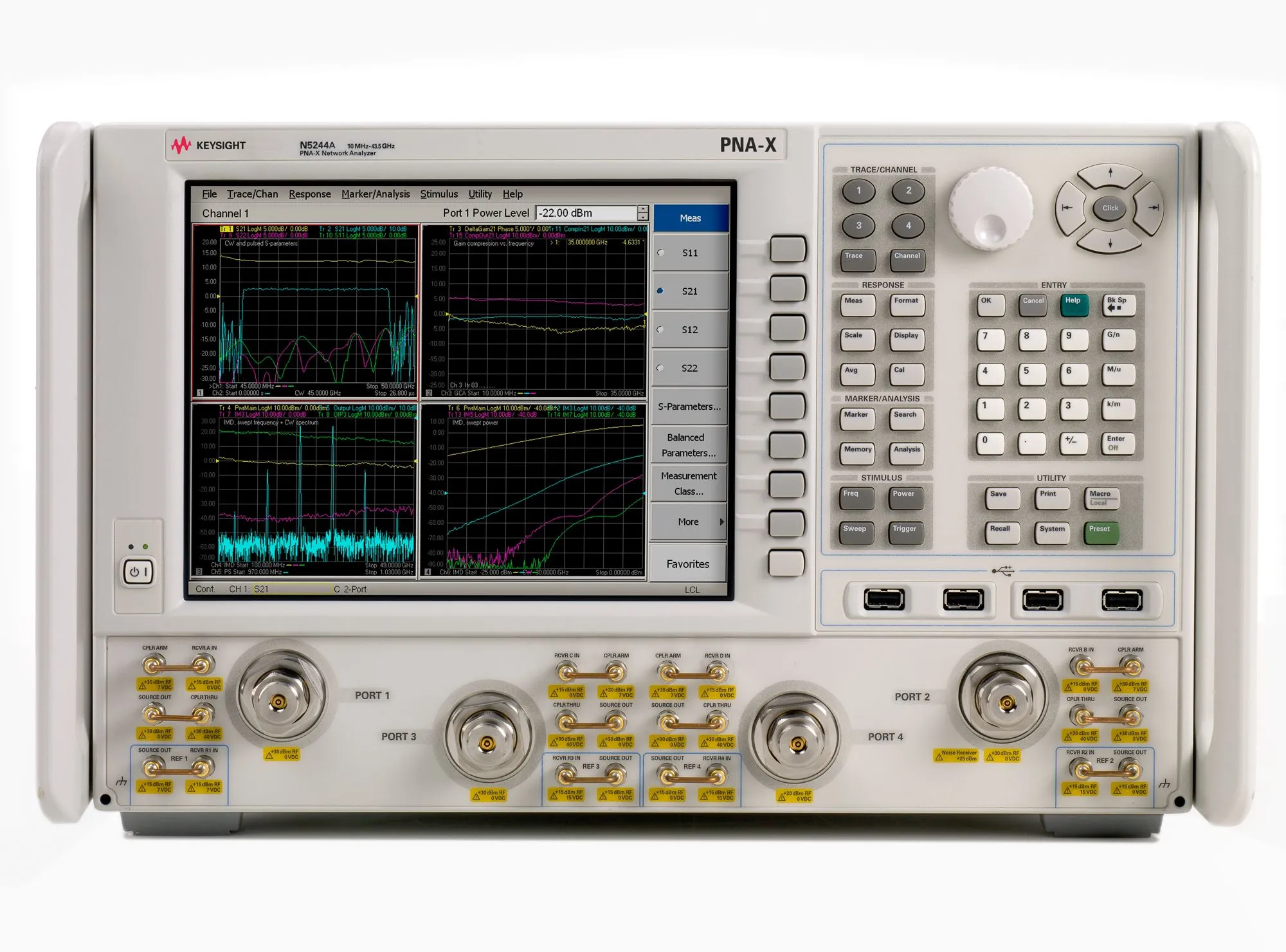 Keysight N5244A nätverksanalysator
