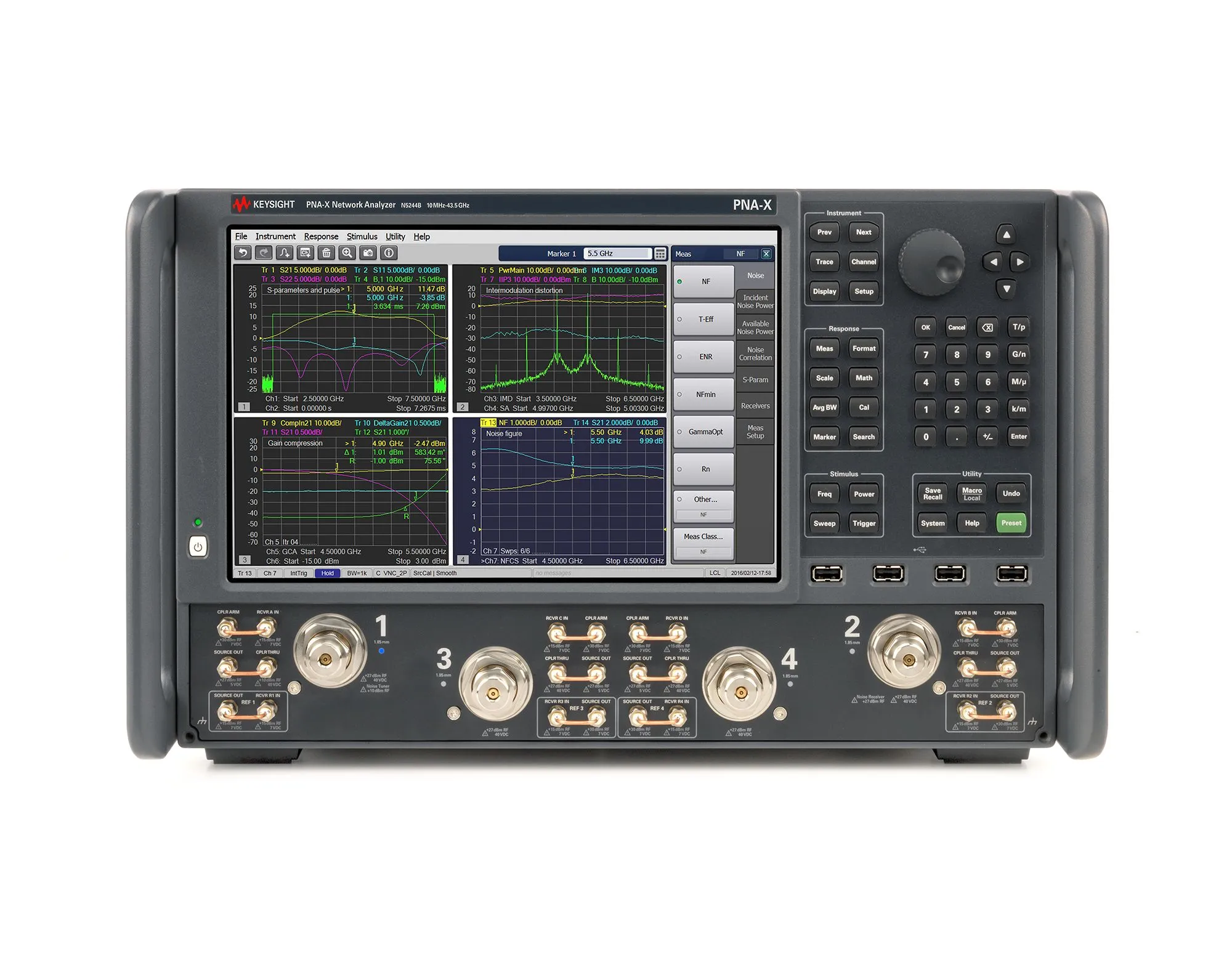 Keysight N5244B vektornätverksanalysator
