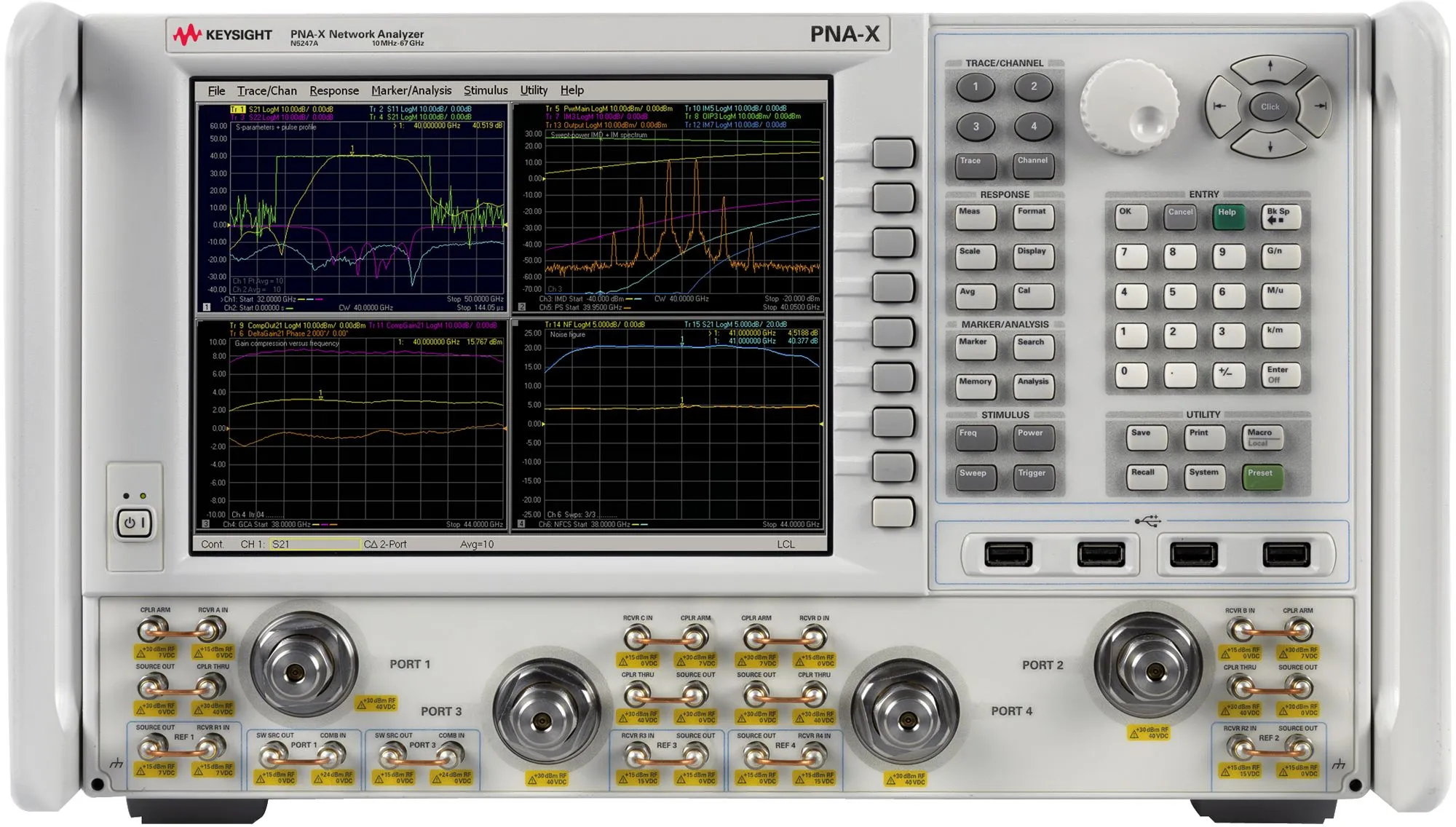 Keysight N5247A PNA-X nätverksanalysator