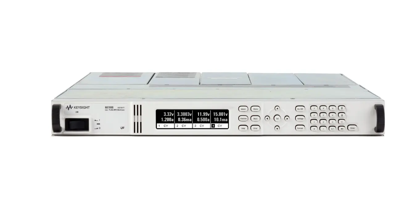 Keysight N6700B modulärt kraftsystem