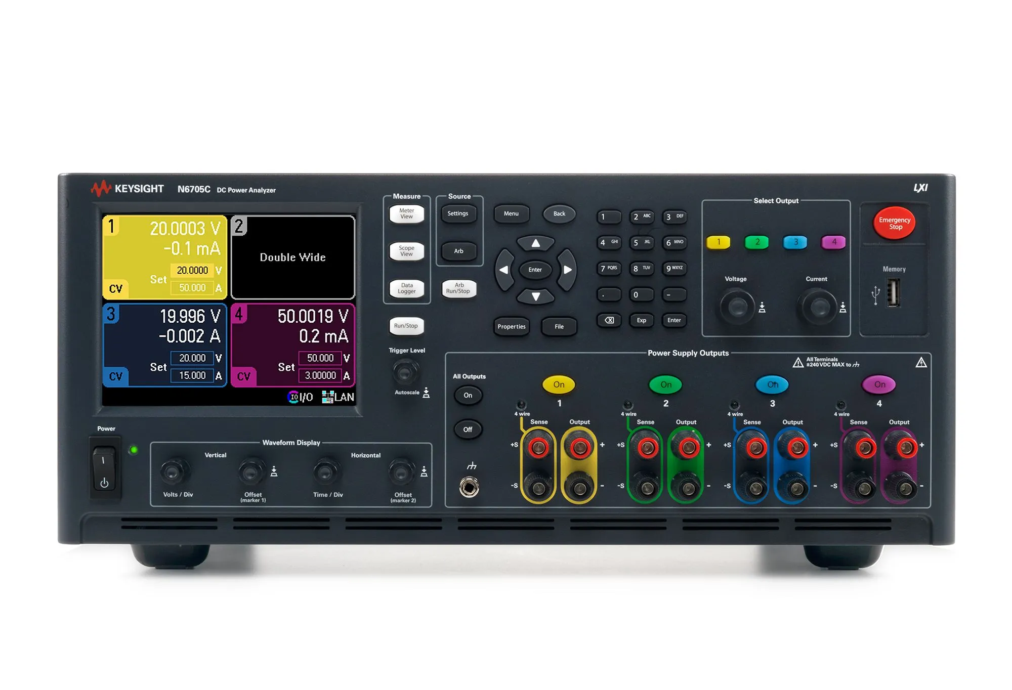Keysight N6705C DC-effektanalysator