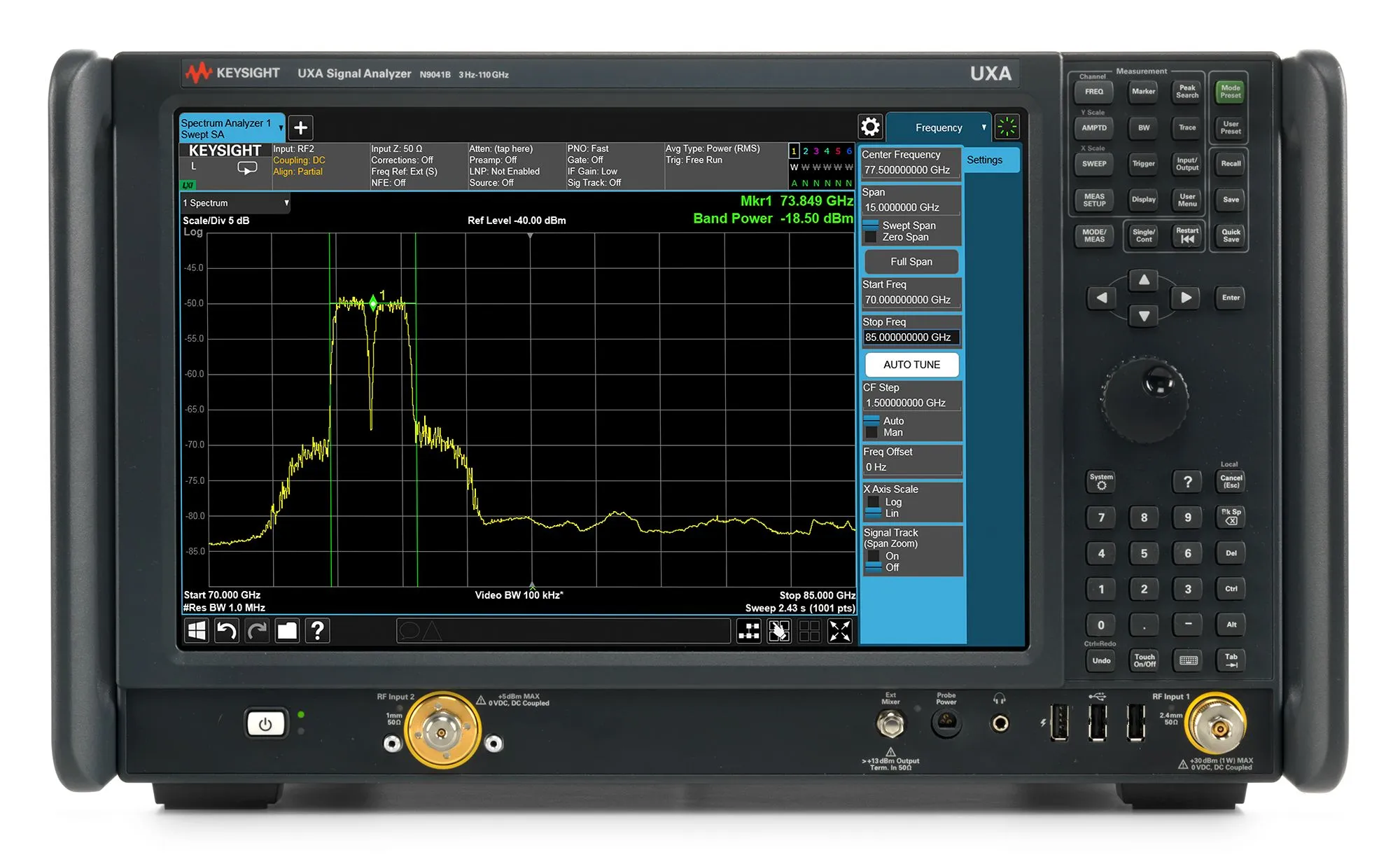 Keysight N9041B signalanalysator