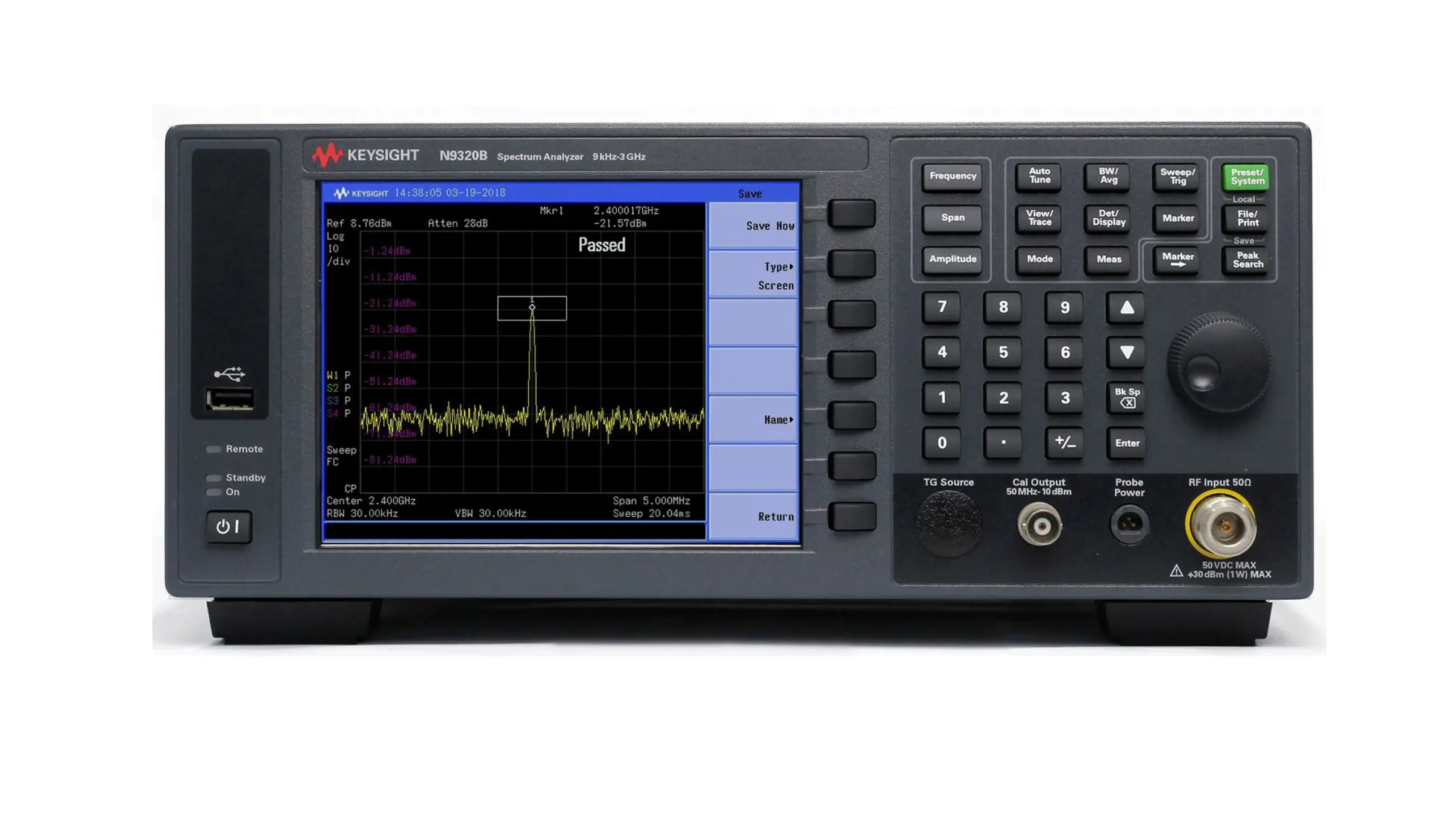Keysight N9320B spektrumanalysator