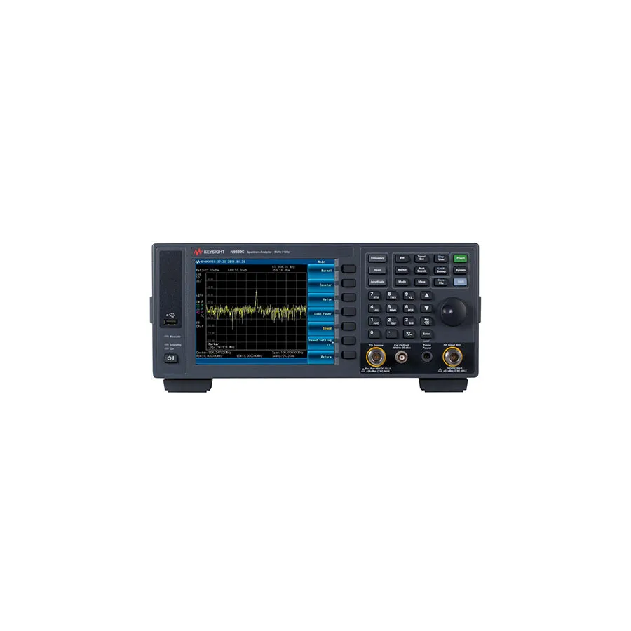 Keysight N9322C/TG7 grundläggande spektrumanalysator med spårningsgenerator