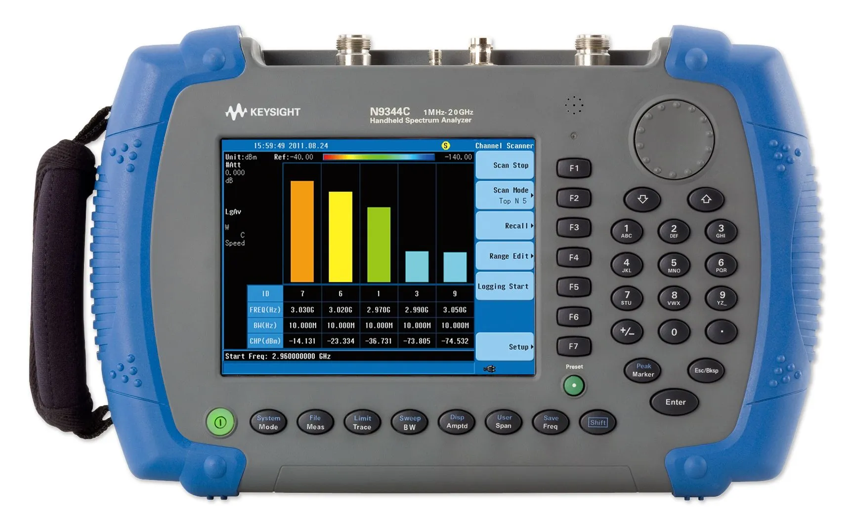 Keysight N9344C Handspektrum Analyzer