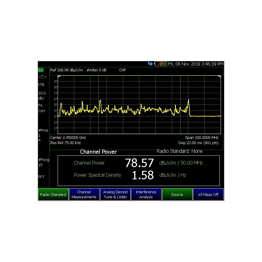 Keysight N9912CU/358 EMF-mätningsalternativ